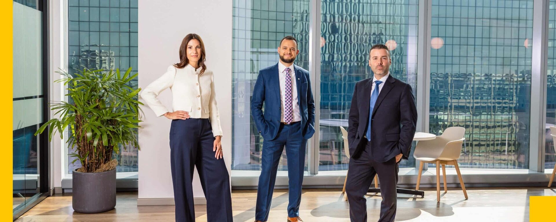 Catherine Blaesing, Edward Suarez, Michael Miranda BMO Financial