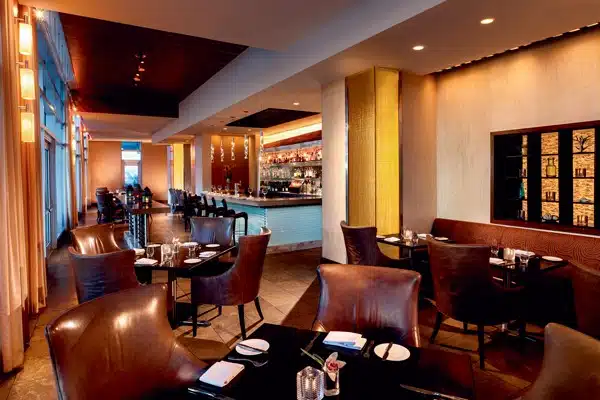 The Bistro Bal Harbour features the ocean-to-table culinary creations of executive chef Felipe Arango Salazar made with fresh, local ingredients.