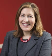 Beatriz Perez, SVP, The Coca-Cola Company, thumbnail portrait red background