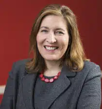 Beatriz Perez, SVP, The Coca-Cola Company, thumbnail portrait red background