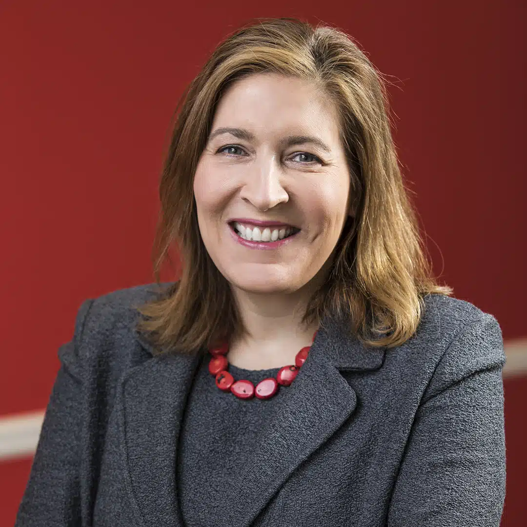 Beatriz Perez, SVP, The Coca-Cola Company, thumbnail portrait red background