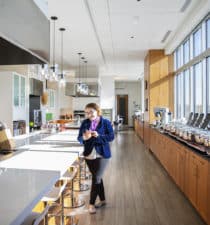 Talita Ramos Erickson, pictured in the demo kitchen of Barilla America HQ in Northbrook on April 26, 2019