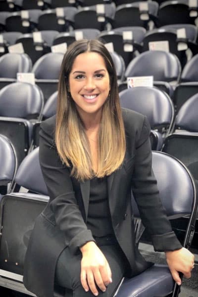 Sheena Morales Weinstein, NBA, portrait