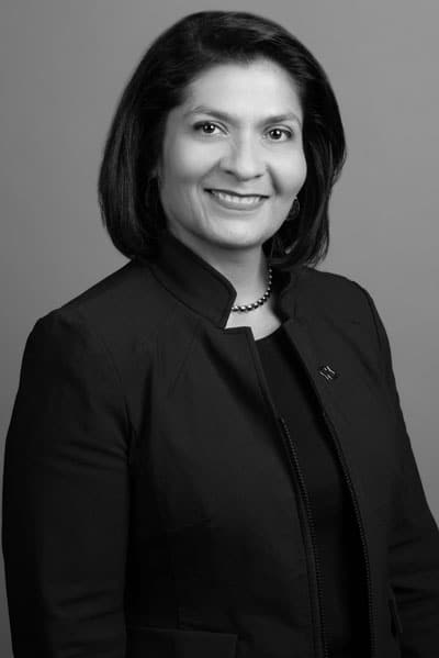 Dr. Maria Carillo, bw portrait