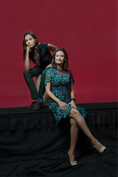 Rosario Dawson and María Teresa Kumar, Voto Latino
