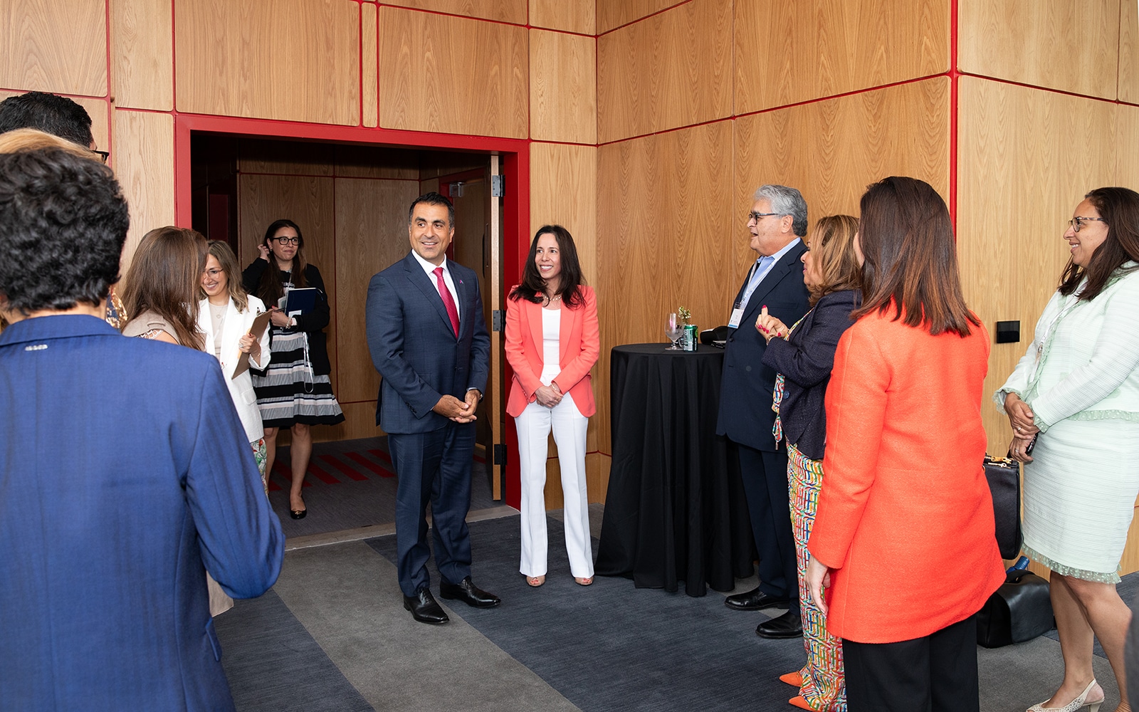 Pedro A. Guerrero and Priscilla Almodovar, CEO of Fannie Mae