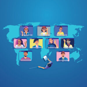 Liderazgo híbrido: gestión de equipos a través de fronteras