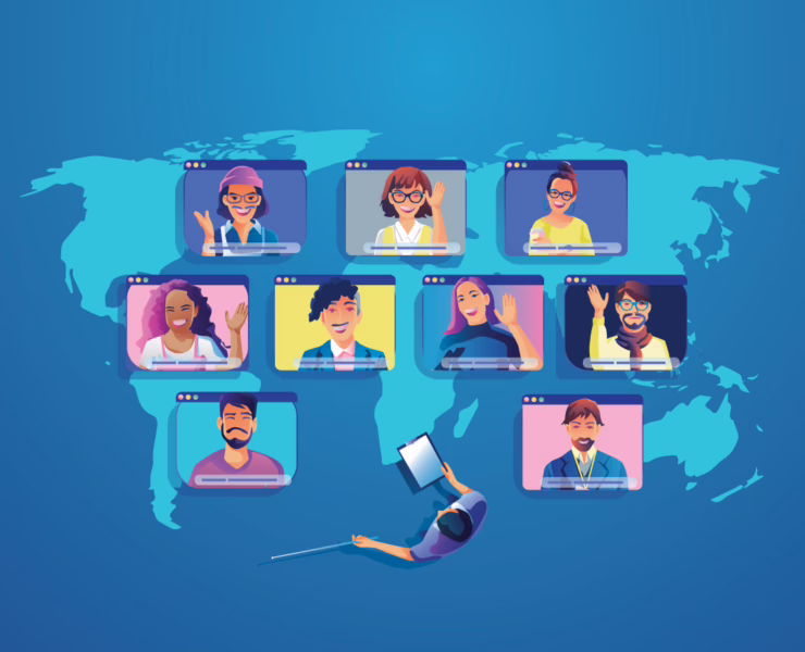Hybrid Leadership: Managing Teams Across Borders